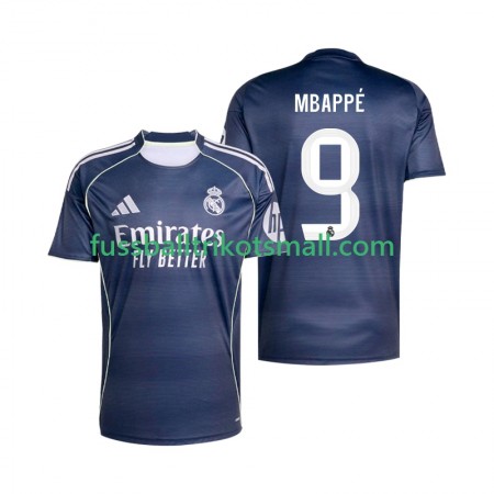 Fußballtrikots Real Madrid Kylian Mbappé 9 2025-2026 Kurzarm Auswärts-trikot kaufen